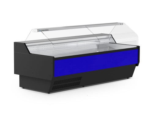 Lada chłodnicza Vera z szybą giętą Mawi niebieska.jpg