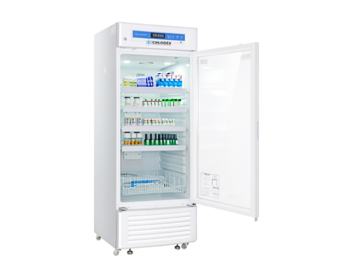 Chłodziarka farmaceutyczna otwarta z towarem YC-315L.png