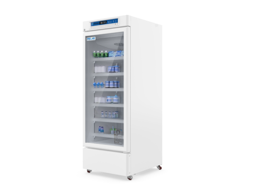 Chłodziarka farmaceutyczna bok z towarem YC-525L.png